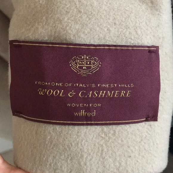 wilfred hooded wool cashmere coat - Picture 5 of 11